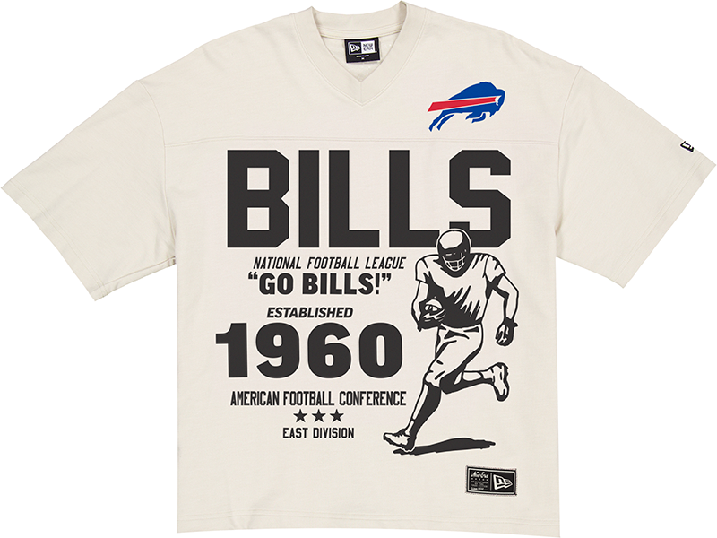 Buffalo Bills Throwback Prep Stone T-Shirt