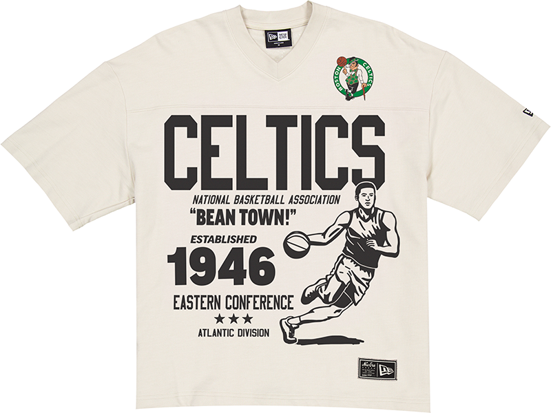 Boston Celtics Throwback Prep Stone T-Shirt