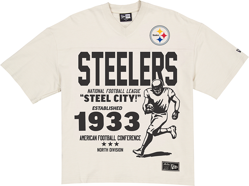Pittsburgh Steelers Throwback Prep Stone T-Shirt