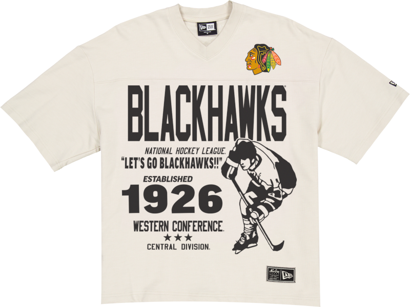 Chicago Blackhawks Throwback Prep Stone T-Shirt