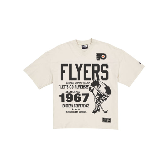 Philadelphia Flyers Throwback Prep Stone T-Shirt - New Era Cap