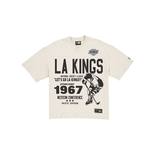 Los Angeles Kings Throwback Prep Stone T-Shirt - New Era Cap