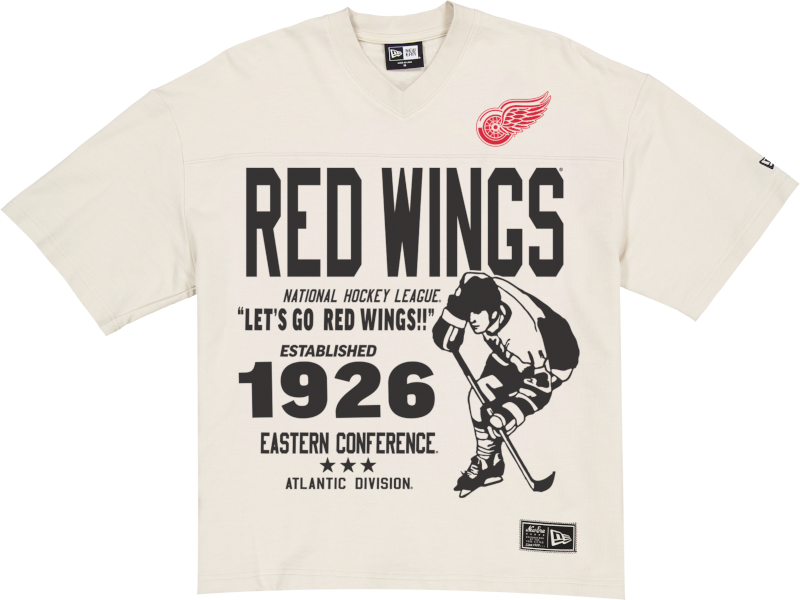 Detroit Red Wings Throwback Prep Stone T-Shirt