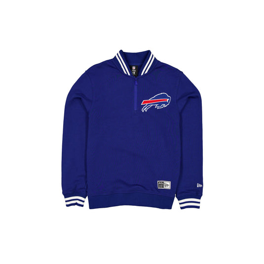 Buffalo Bills Throwback Prep Quarter Zip - New Era Cap