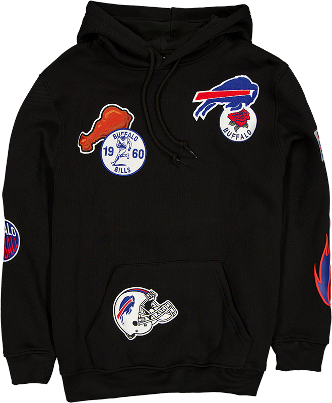 Buffalo Bills Uptown Threads Black Hoodie