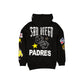 San Diego Padres Uptown Threads Black Hoodie