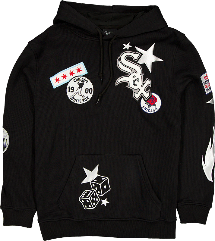 Chicago White Sox Uptown Threads Black Hoodie