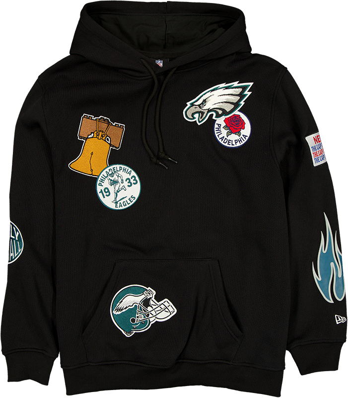 Philadelphia Eagles Uptown Threads Black Hoodie