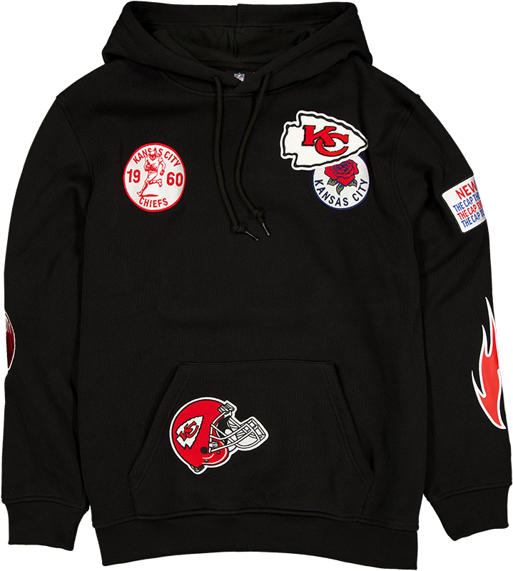 Kansas City Chiefs Uptown Threads Black Hoodie