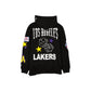 Los Angeles Lakers Uptown Threads Black Hoodie