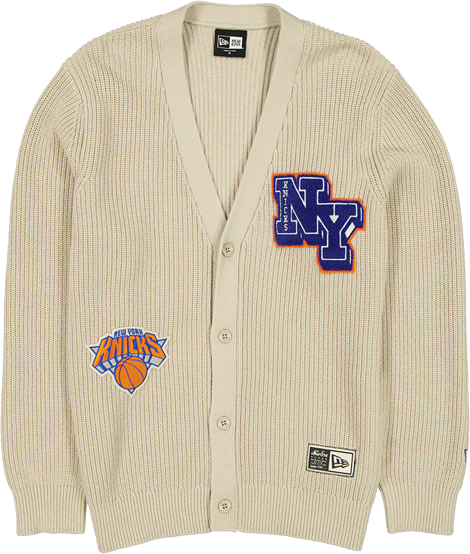 New York Knicks Throwback Prep Stone Cardigan