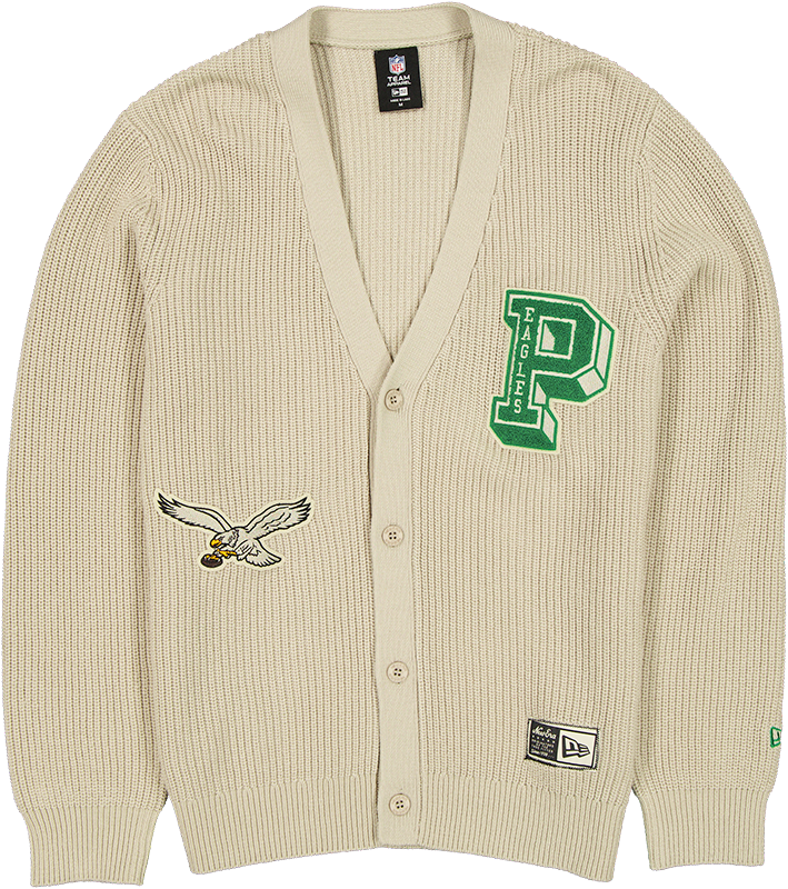Philadelphia Eagles Throwback Prep Stone Cardigan
