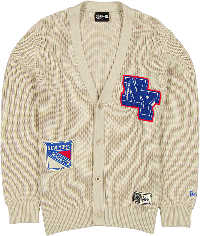 New York Rangers Throwback Prep Stone Cardigan
