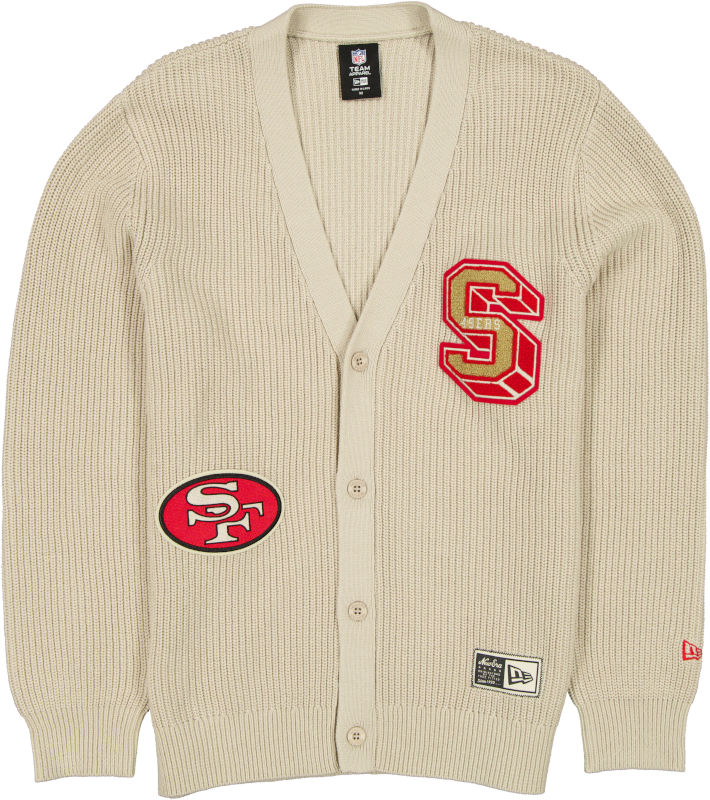 San Francisco 49ers Throwback Prep Stone Cardigan