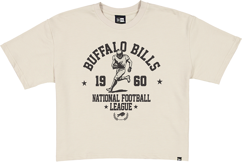 Buffalo Bills Throwback Prep Stone Women's Cropped T-Shirt
