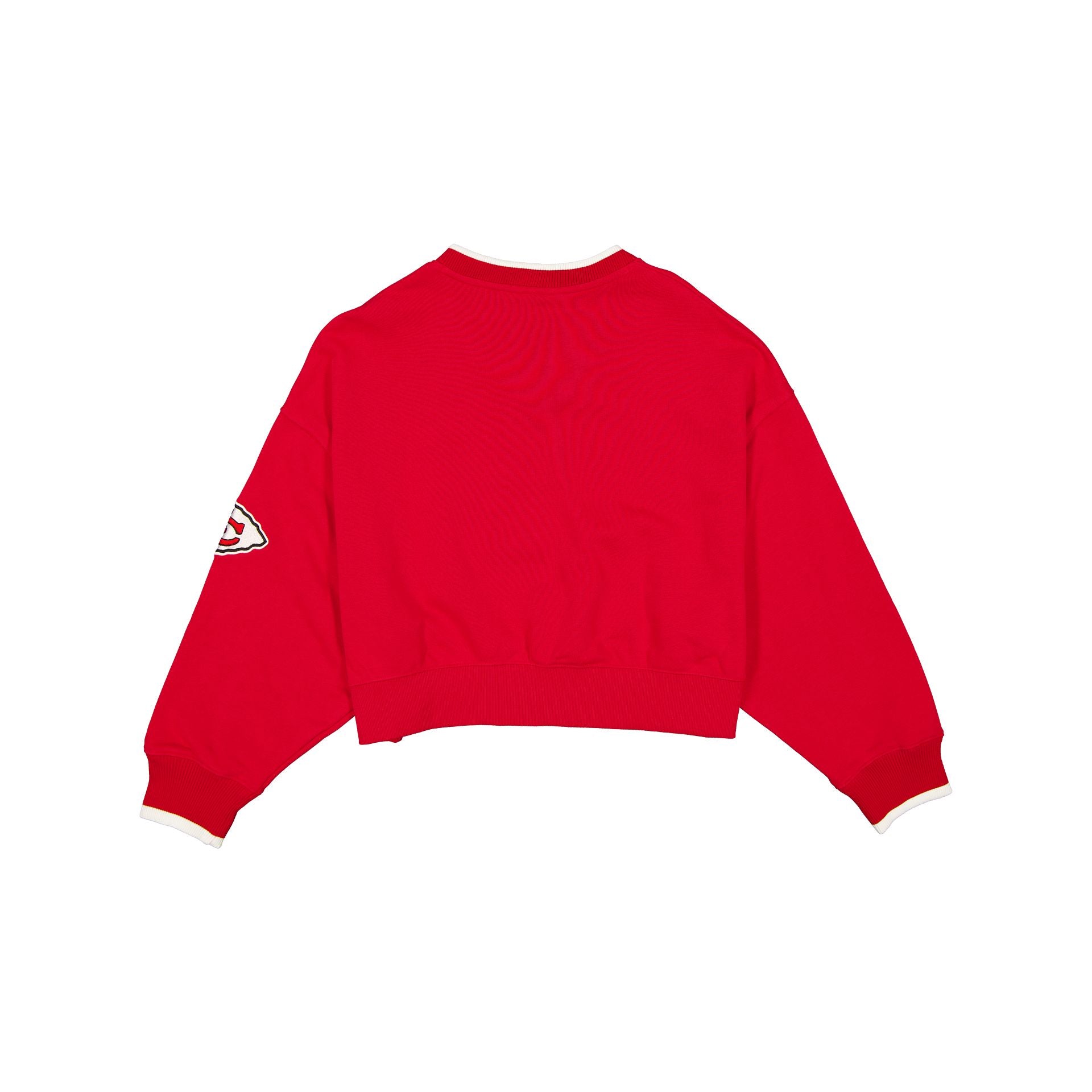 Kansas City Chiefs Throwback Prep Women's Cropped Crewneck