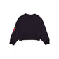 Boston Red Sox Throwback Prep Women's Cropped Crewneck
