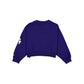 Los Angeles Dodgers Throwback Prep Women's Cropped Crewneck
