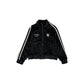 New York Yankees Throwback Prep Black Women's Track Jacket