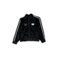 San Francisco 49ers Throwback Prep Black Women's Track Jacket