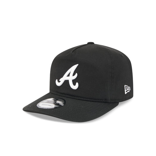 Atlanta Braves Black and White 19TWENTY Snapback Hat - New Era Cap