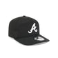 Atlanta Braves Black and White 19TWENTY Snapback Hat