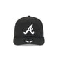 Atlanta Braves Black and White 19TWENTY Snapback Hat