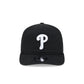 Philadelphia Phillies Black and White 19TWENTY Snapback Hat