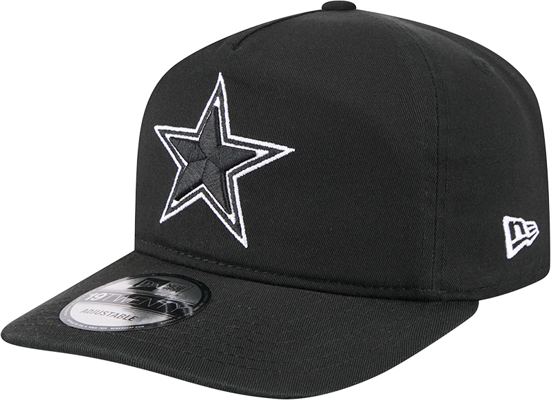 Dallas Cowboys Black and White 19TWENTY Snapback Hat