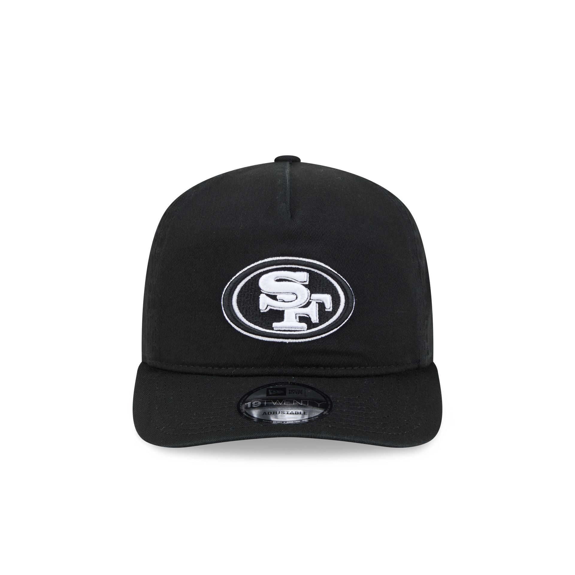 San Francisco 49ers Black and White 19TWENTY Snapback Hat