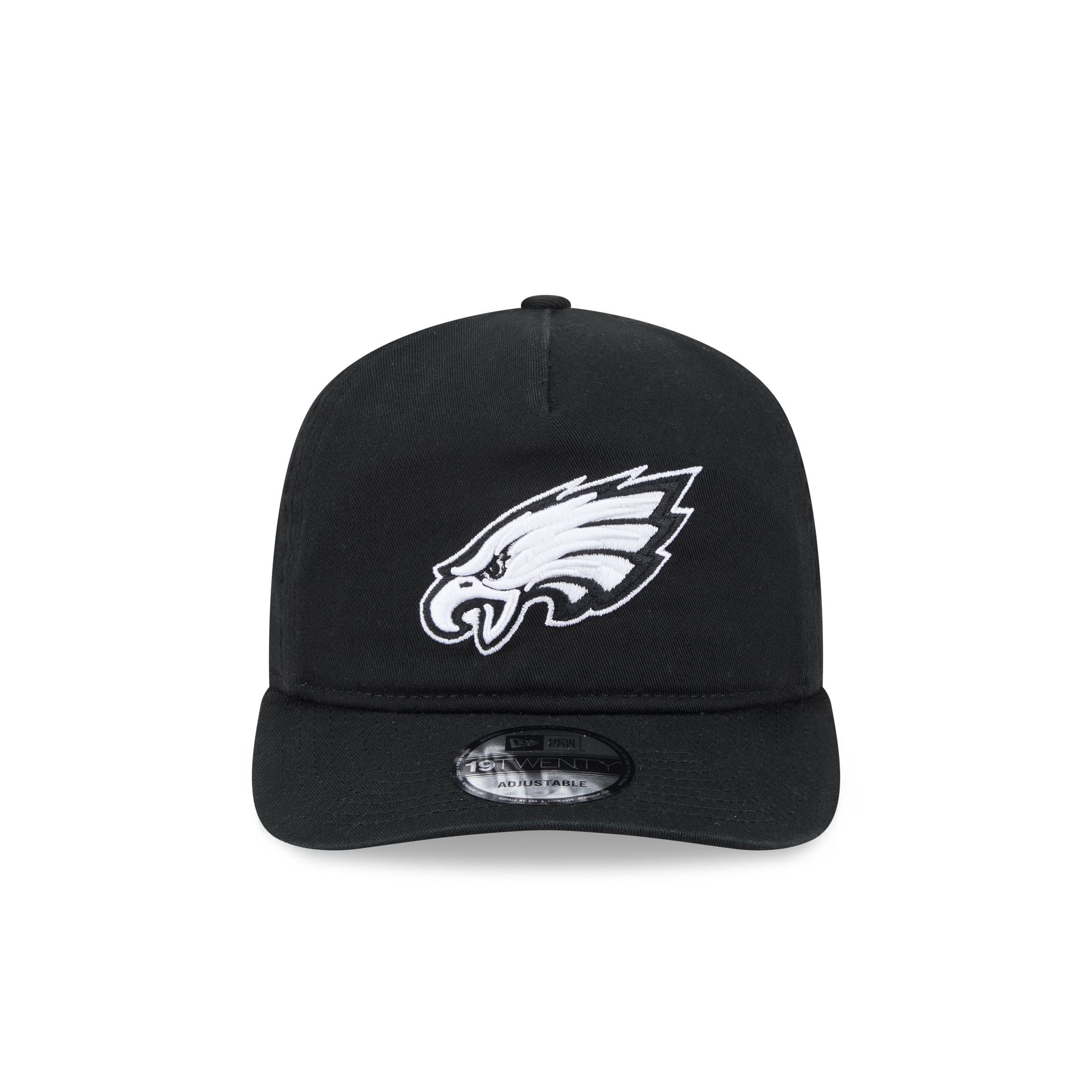 Philadelphia Eagles Black and White 19TWENTY Snapback Hat