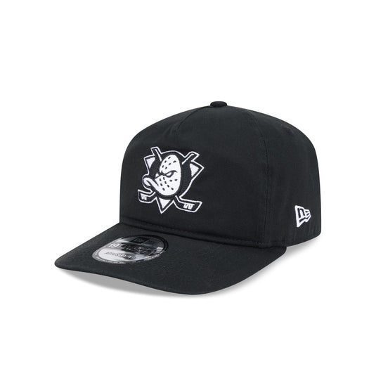Anaheim Ducks Black and White 19TWENTY Snapback Hat - New Era Cap