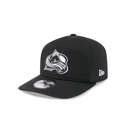 Colorado Avalanche Black and White 19TWENTY Snapback Hat - New Era Cap