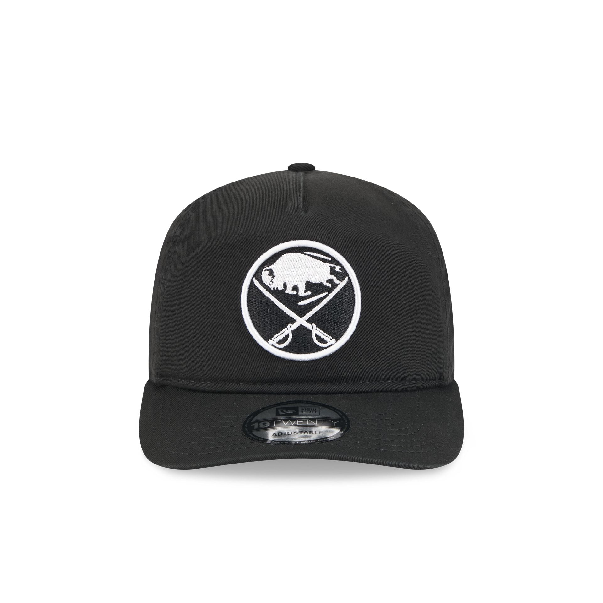 Buffalo Sabres Black and White 19TWENTY Snapback Hat