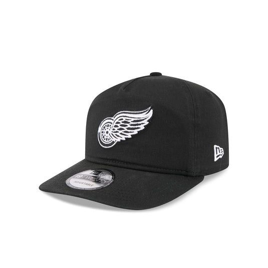 Detroit Red Wings Black and White 19TWENTY Snapback Hat - New Era Cap