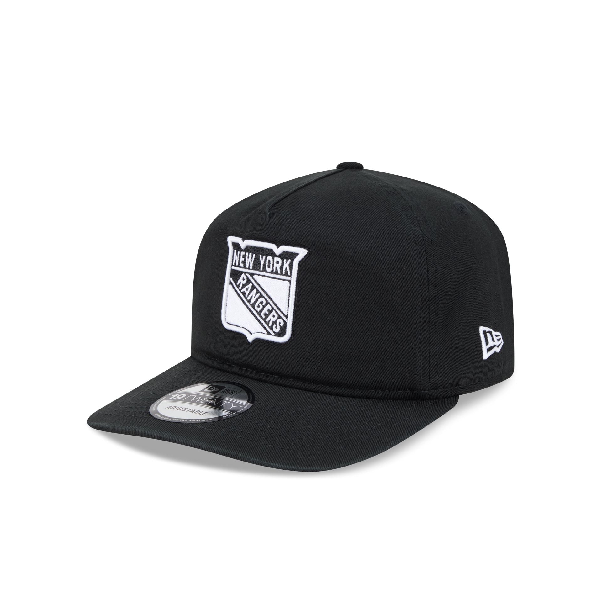 New York Rangers Black and White 19TWENTY Snapback Hat – New Era Cap