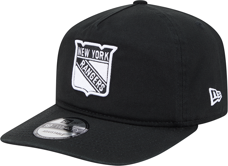 New York Rangers Black and White 19TWENTY Snapback Hat