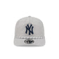 New York Yankees Gray 19TWENTY Snapback Hat