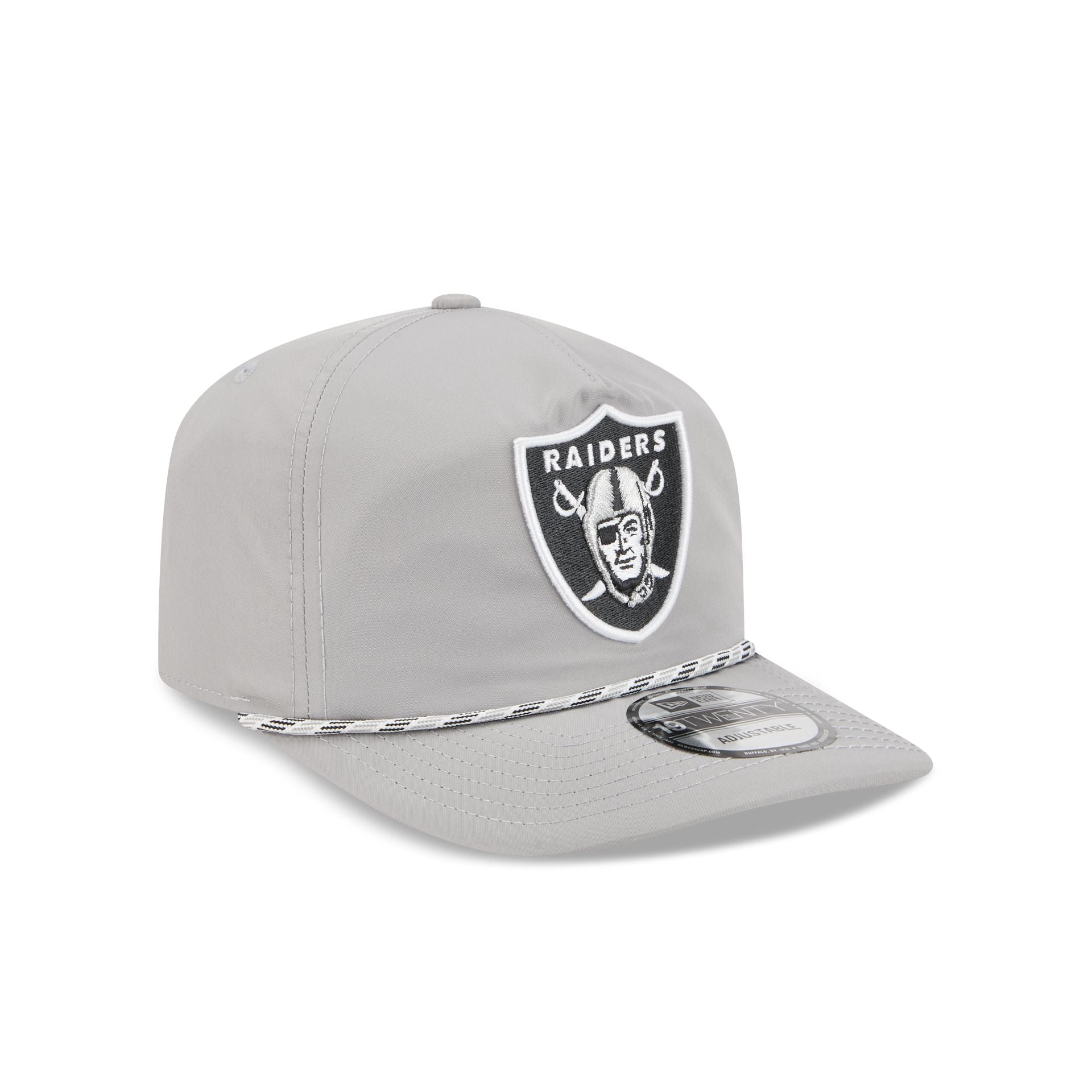 Las Vegas Raiders Gray 19TWENTY Snapback Hat