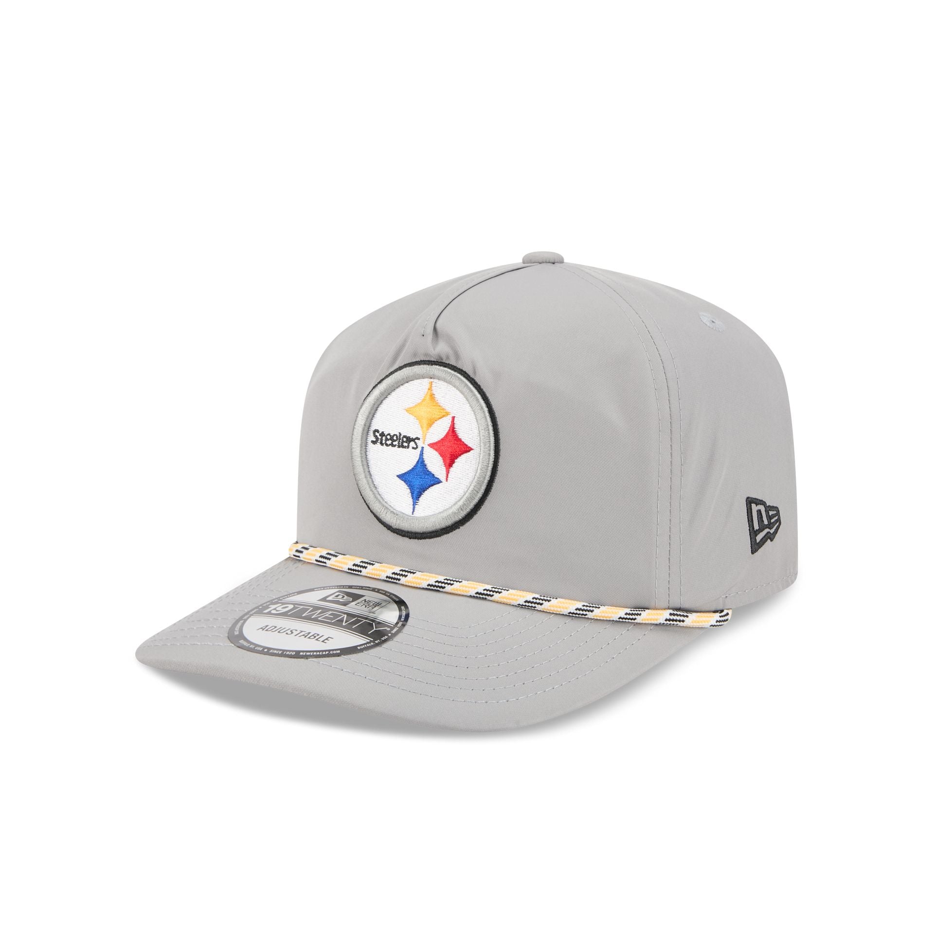Pittsburgh Steelers Gray 19TWENTY Snapback Hat