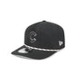Chicago Cubs Black and White Rope 19TWENTY Snapback Hat