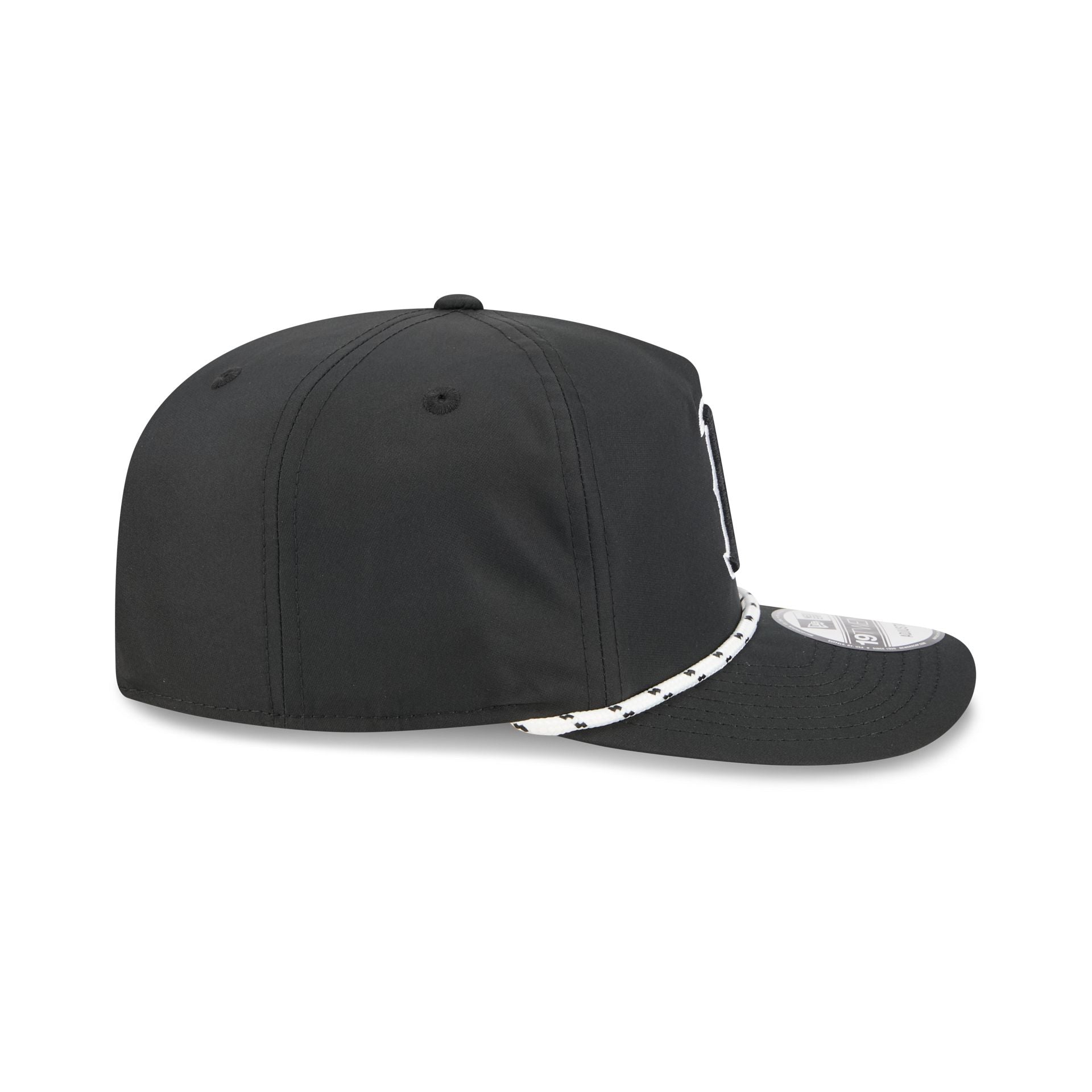 Boston Red Sox Black and White Rope 19TWENTY Snapback Hat