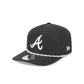 Atlanta Braves Black and White Rope 19TWENTY Snapback Hat