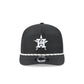 Houston Astros Black and White Rope 19TWENTY Snapback Hat