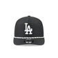 Los Angeles Dodgers Black and White Rope 19TWENTY Snapback Hat