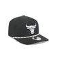 Chicago Bulls Black and White Rope 19TWENTY Snapback Hat