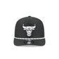 Chicago Bulls Black and White Rope 19TWENTY Snapback Hat