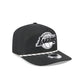 Los Angeles Lakers Black and White Rope 19TWENTY Snapback Hat