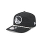 Golden State Warriors Black and White Rope 19TWENTY Snapback Hat