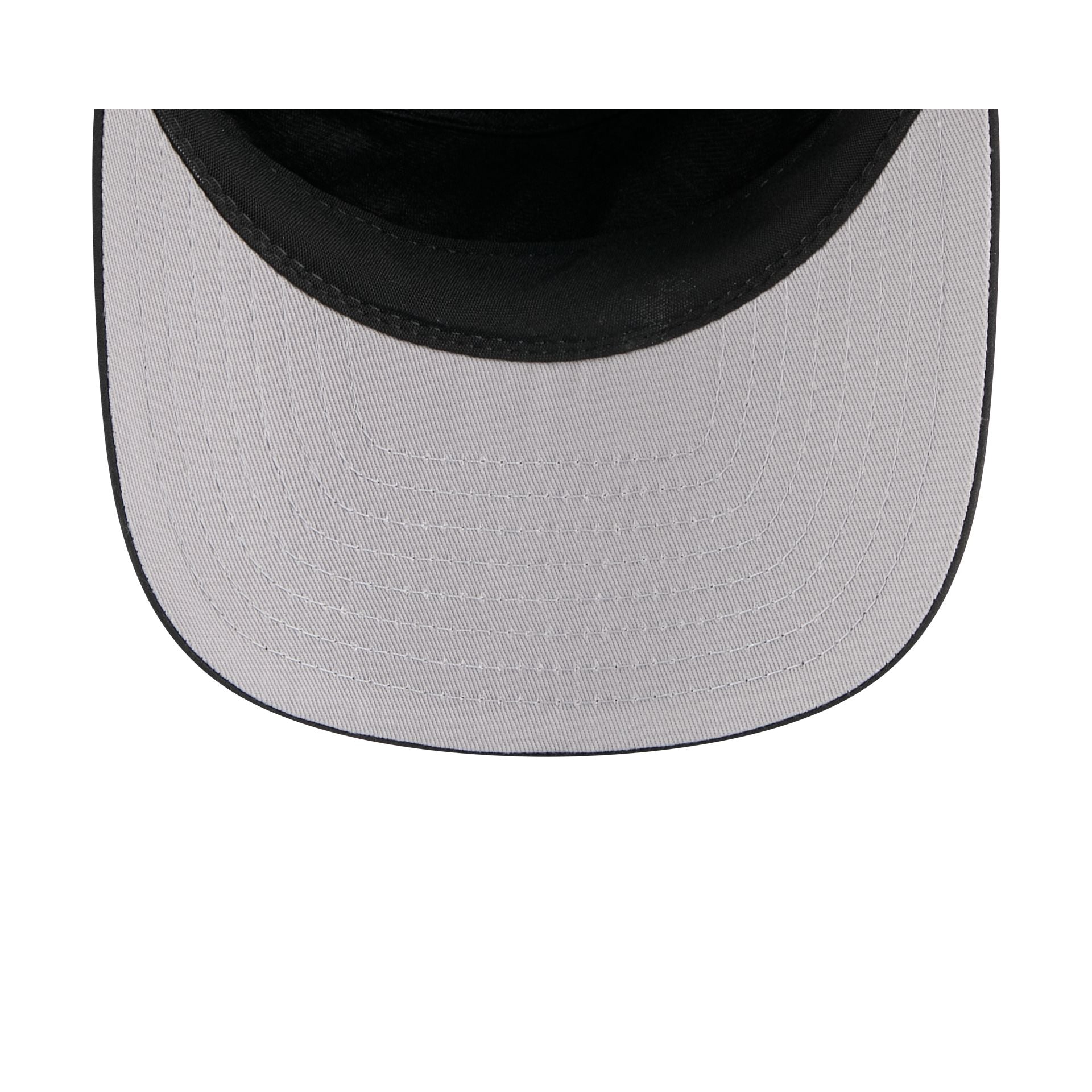 Philadelphia 76ers Black and White Rope 19TWENTY Snapback Hat